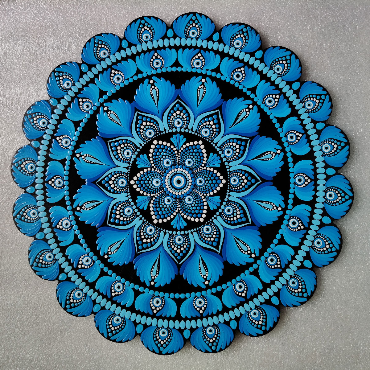 Evil eye mandala